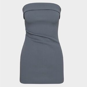 Aritzia Babaton Figureknit™ Eyecatcher Mini Dress - Vintage Navy brand new